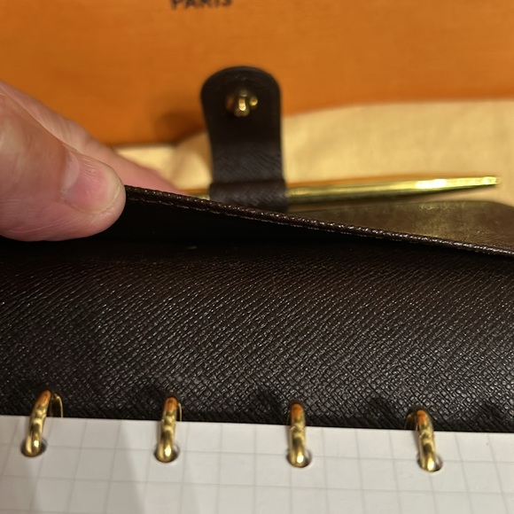 100% Authentic Damier Ebene PM Agenda - Picture 4 of 10